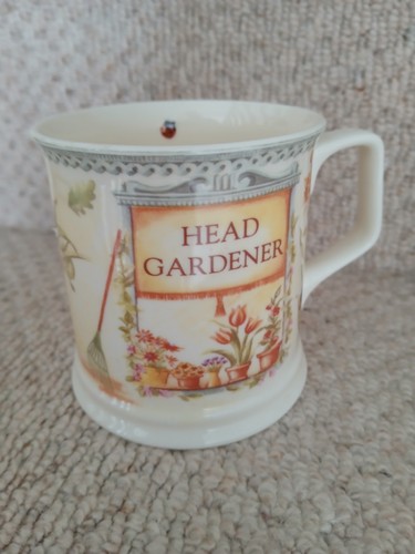 Past times head gardener mug - head,