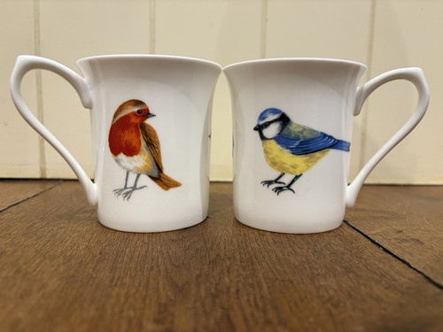 Vintage past times bird mugs - vintage,