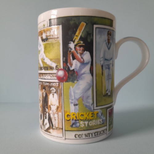 Cricket fine bone china mug - china,