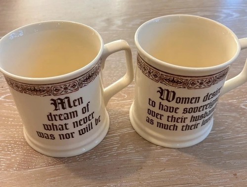 Past times vintage mugs