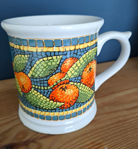 Past times mosaic stoneware - mosaic,